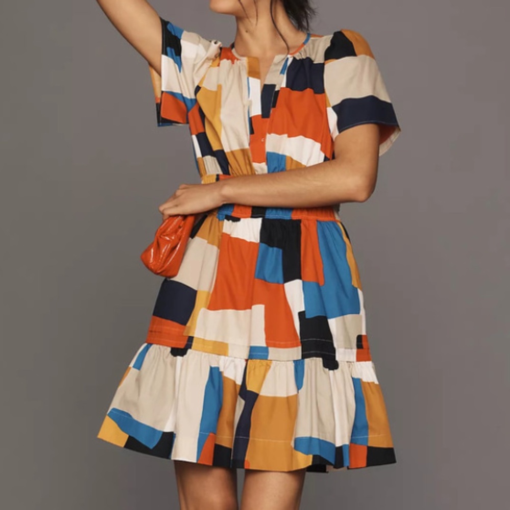 NWT Anthropologie Somerset Mini Dress Sz. S
